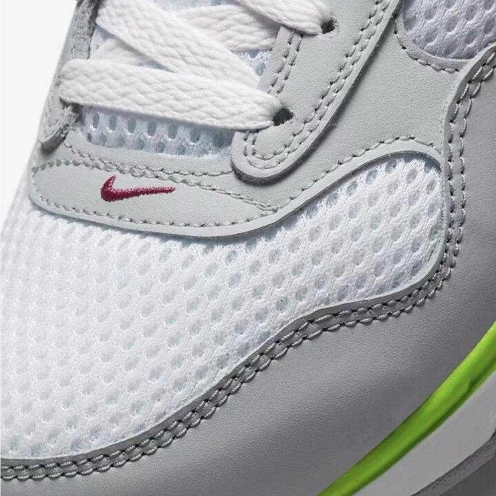 NIKE Air Max Correlate Training Shoes White/Fireberry-Pure Platinum - Picture 5 of 16